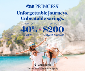 Princess Cruises Fall Savings - Special cruise offer